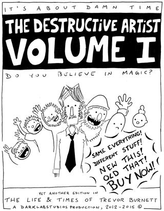 The Destructive Artist Vol I, preview page 1: Cover